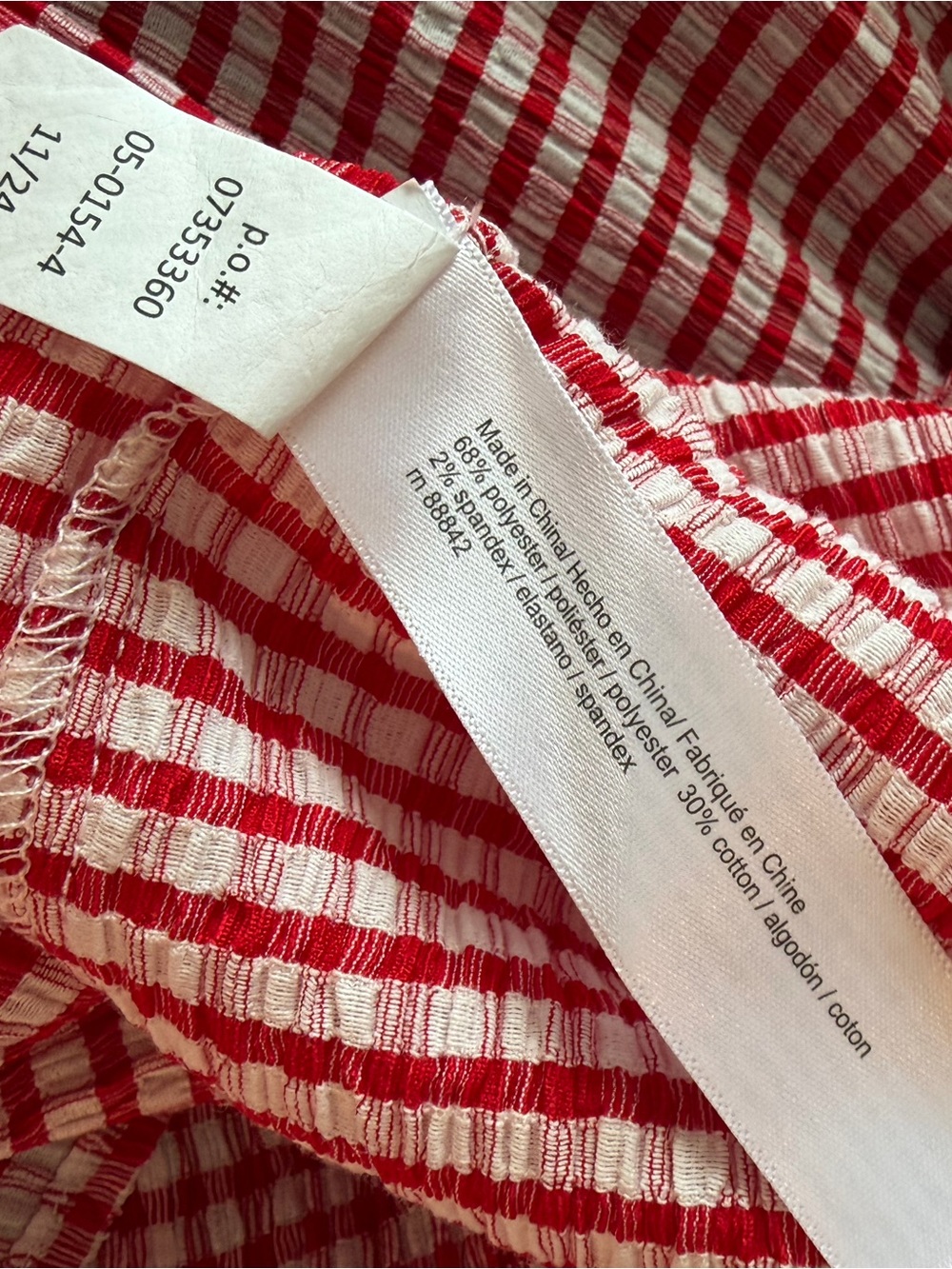 Eloquii Red and White Gingham Maxi Dress - Picture 11 of 12